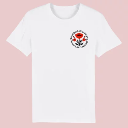 NEU: T-SHIRT - SOMETIMES ANTI-SOCIAL, ALWAYS ANTI-FASCIST